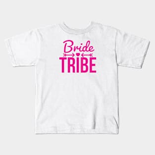 Bridesmaid bride tribe Kids T-Shirt